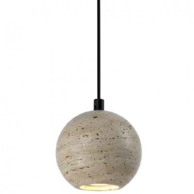 Φωτιστικό Κρεμαστό με ντουί GU10 από Μάρμαρο Τραβερτίνη 4087